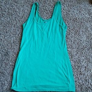 Soft teal tank top